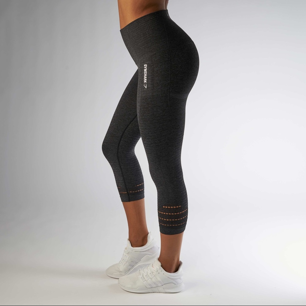 Gymshark High Waisted Seamless Cropped Leggings